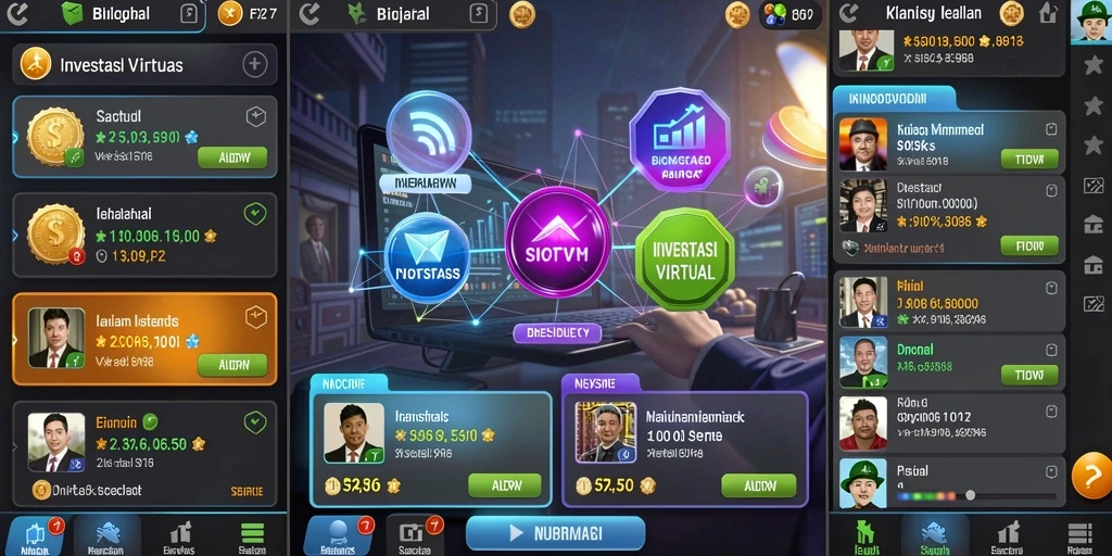 Tampilan awal yang menarik dan intuitif.