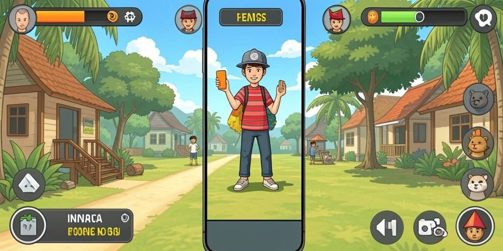 Tampilan antarmuka yang menarik dan user-friendly.