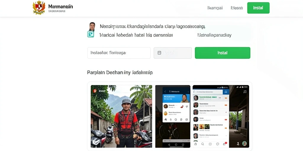 Tampilan utama aplikasi CALO288 yang menarik.