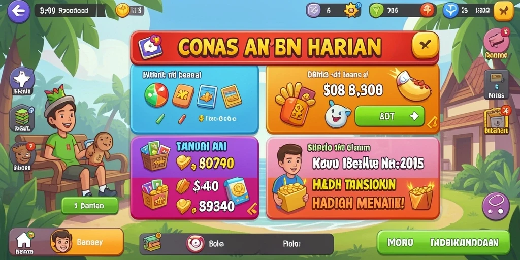 Tampilan antarmuka yang intuitif dan menarik.