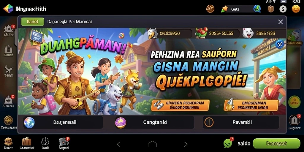 Tampilan grafis yang memukau dan detail.
