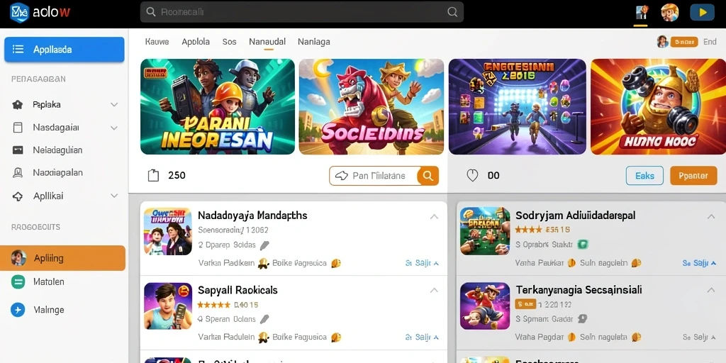Tampilan awal LANCAR138 yang menarik dan intuitif.