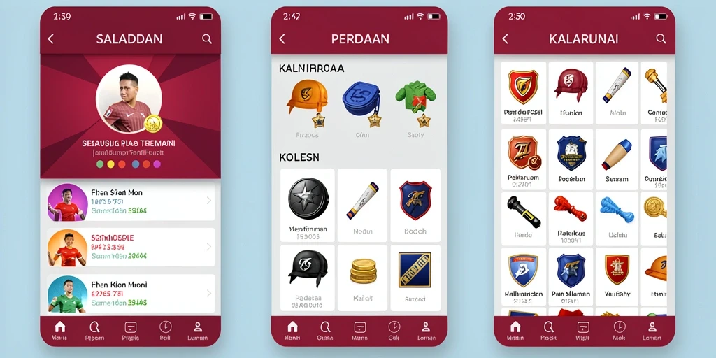 Tampilan antarmuka yang user-friendly dan menarik.