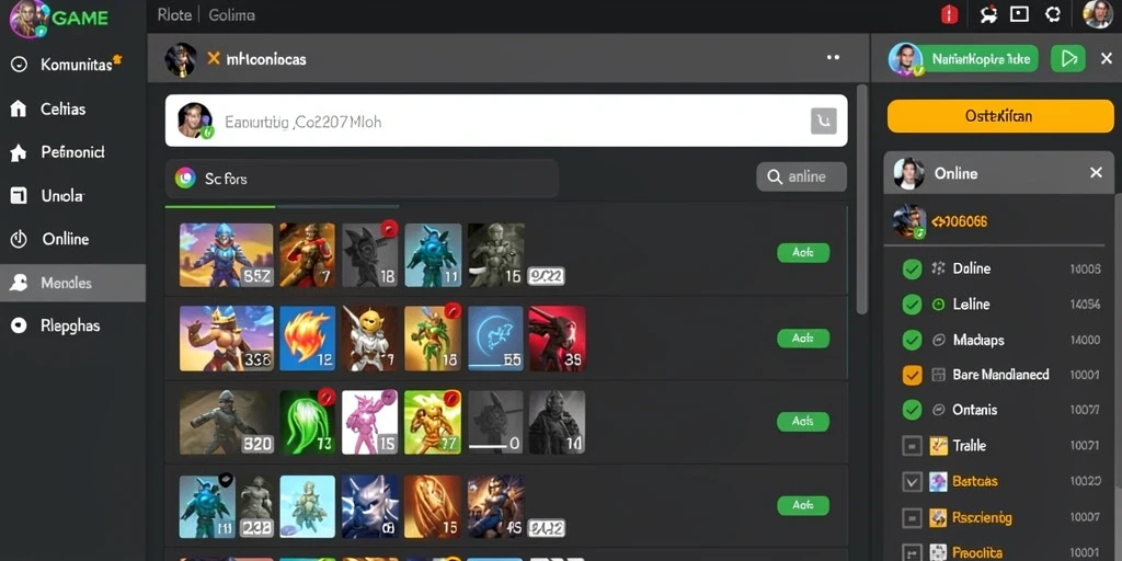 Screenshot menunjukkan pengalaman bermain yang mendebarkan.