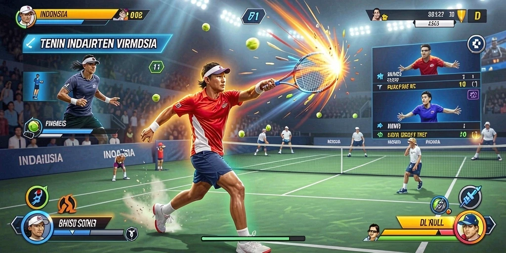 Screenshot tampilan antarmuka yang baru dan segar.