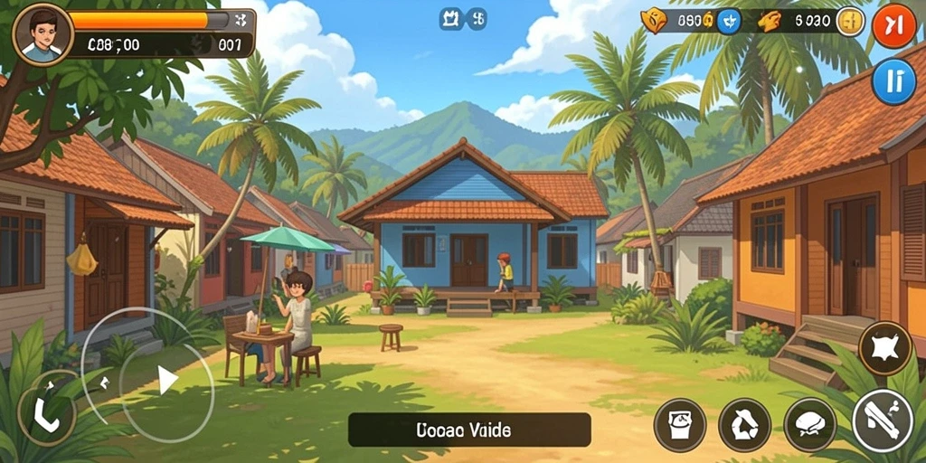 Tampilan awal game RI889 yang menarik.