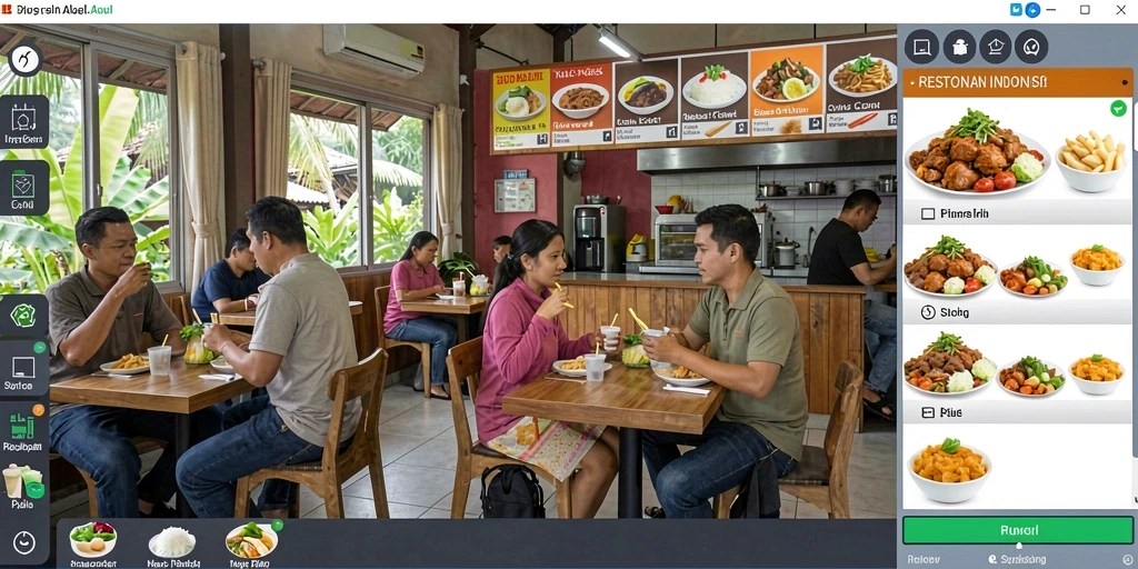 Tampilan antarmuka yang modern dan user-friendly.