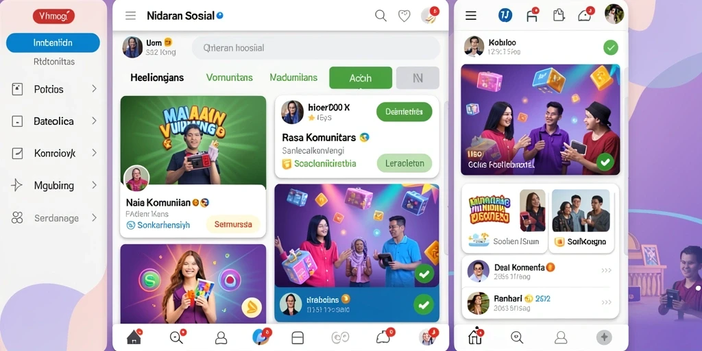 Tampilan utama aplikasi SEDAPTOGEL yang menarik.