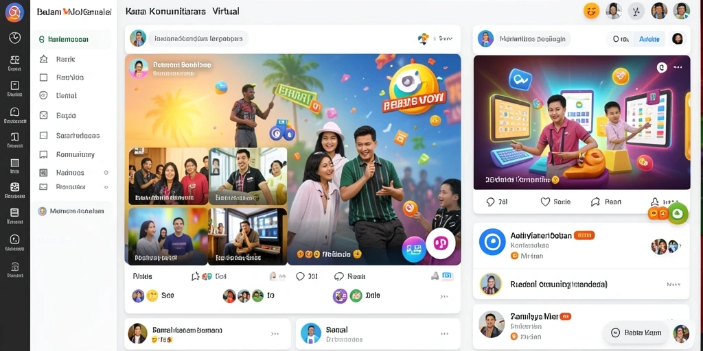 Tampilan antarmuka yang menarik dan mudah digunakan.