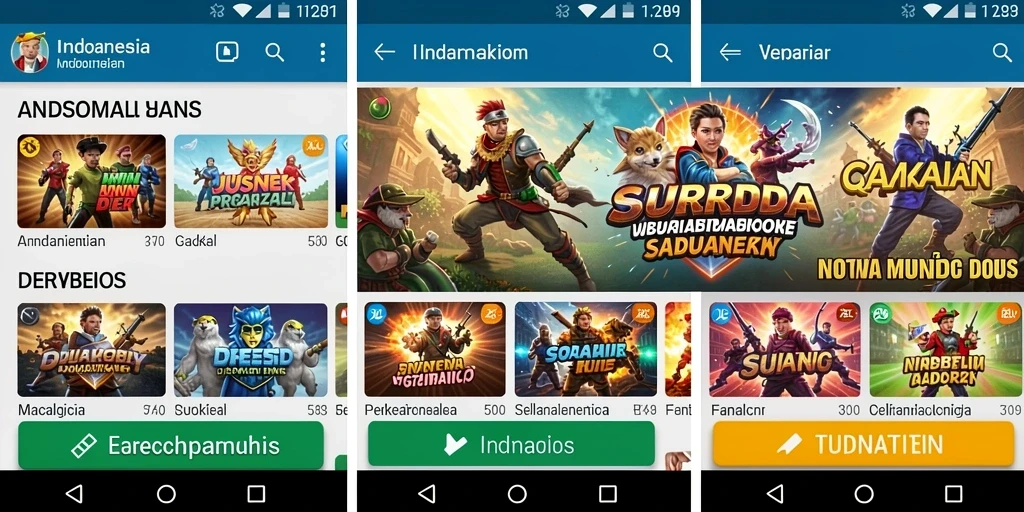 Tampilan antarmuka yang intuitif dan menarik.