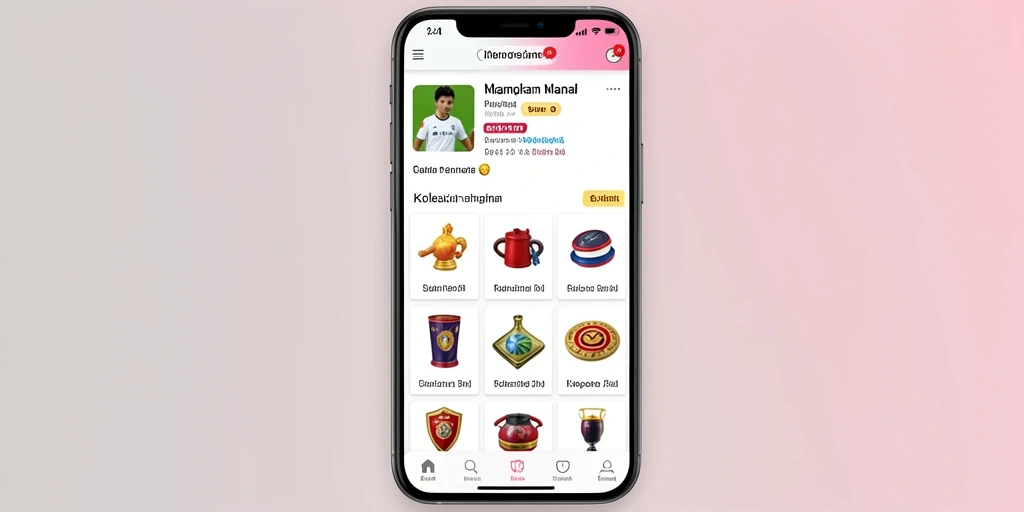 Tampilan menu utama yang menarik dan mudah dinavigasi.